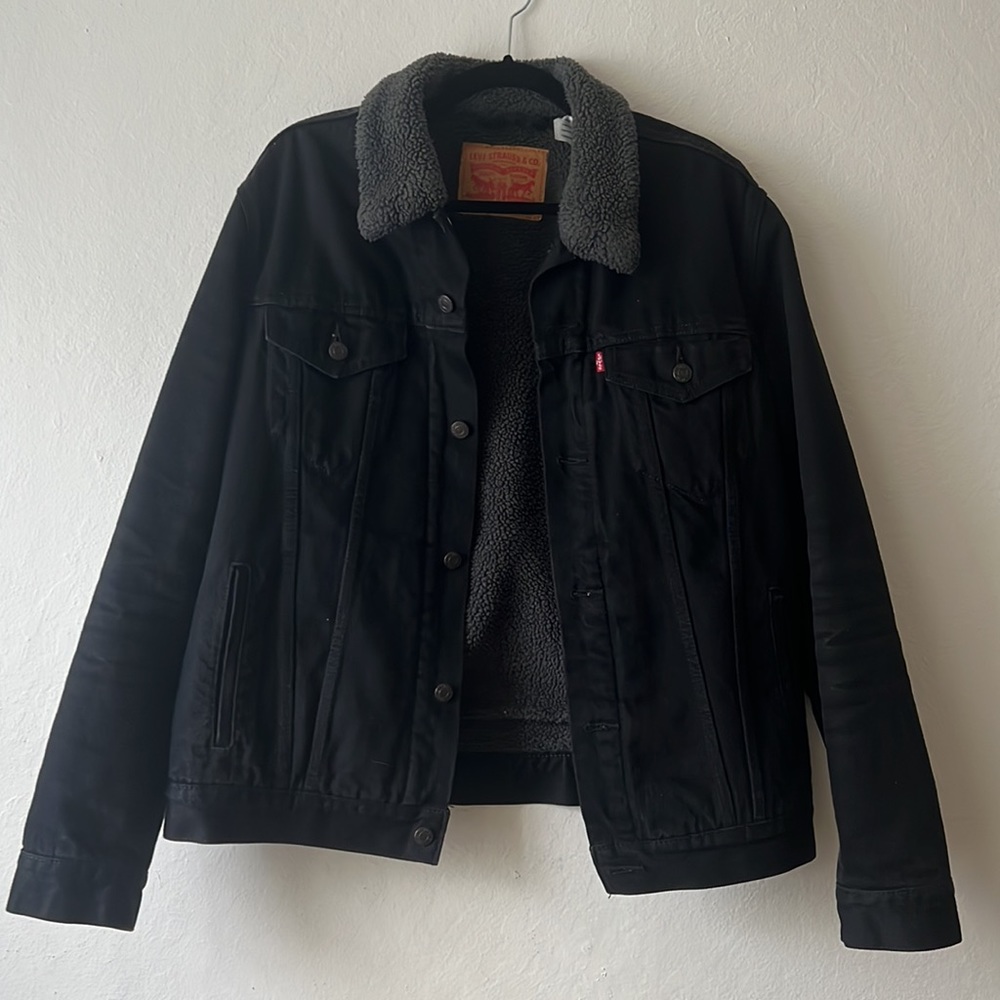 Levi Sherpa Trucker Jacket